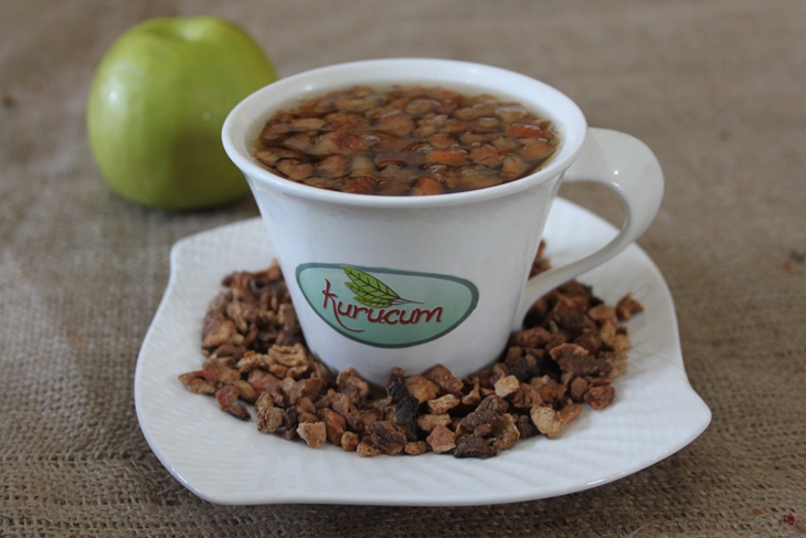 kurutulmuş kesilmiş elma