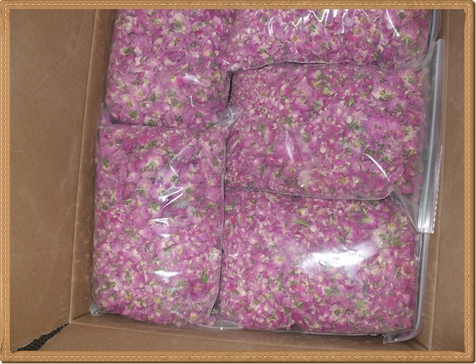 kurutulmuş gül paket