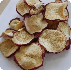 kurutulmuş turp