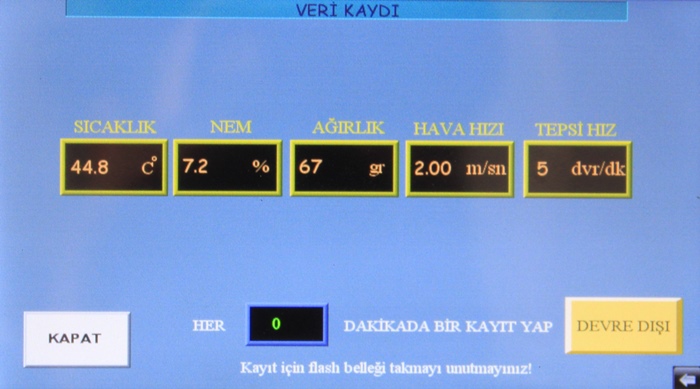PLC ekran ver kaydı