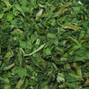 4-5 mm arasından ıkan kurutulmuş ıspanak